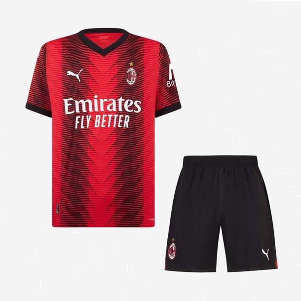 Camiseta AC Milan 1st Niño 2023-2024